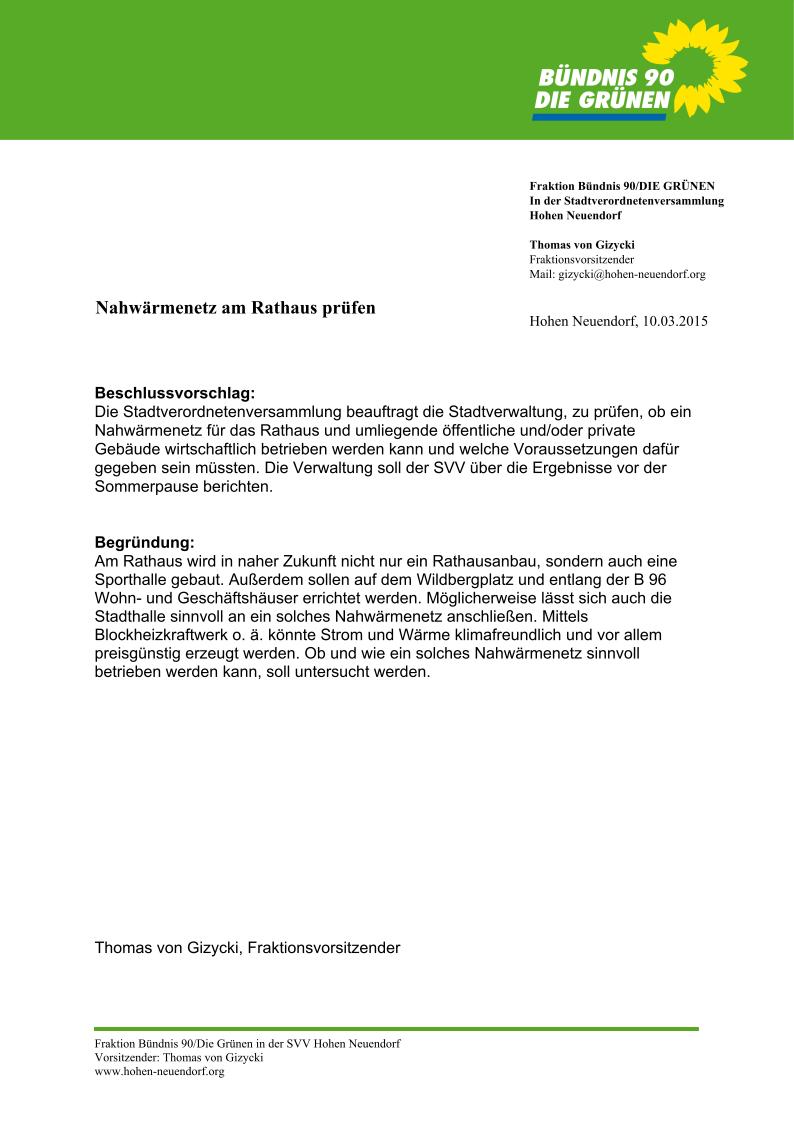Singles hohen neuendorf